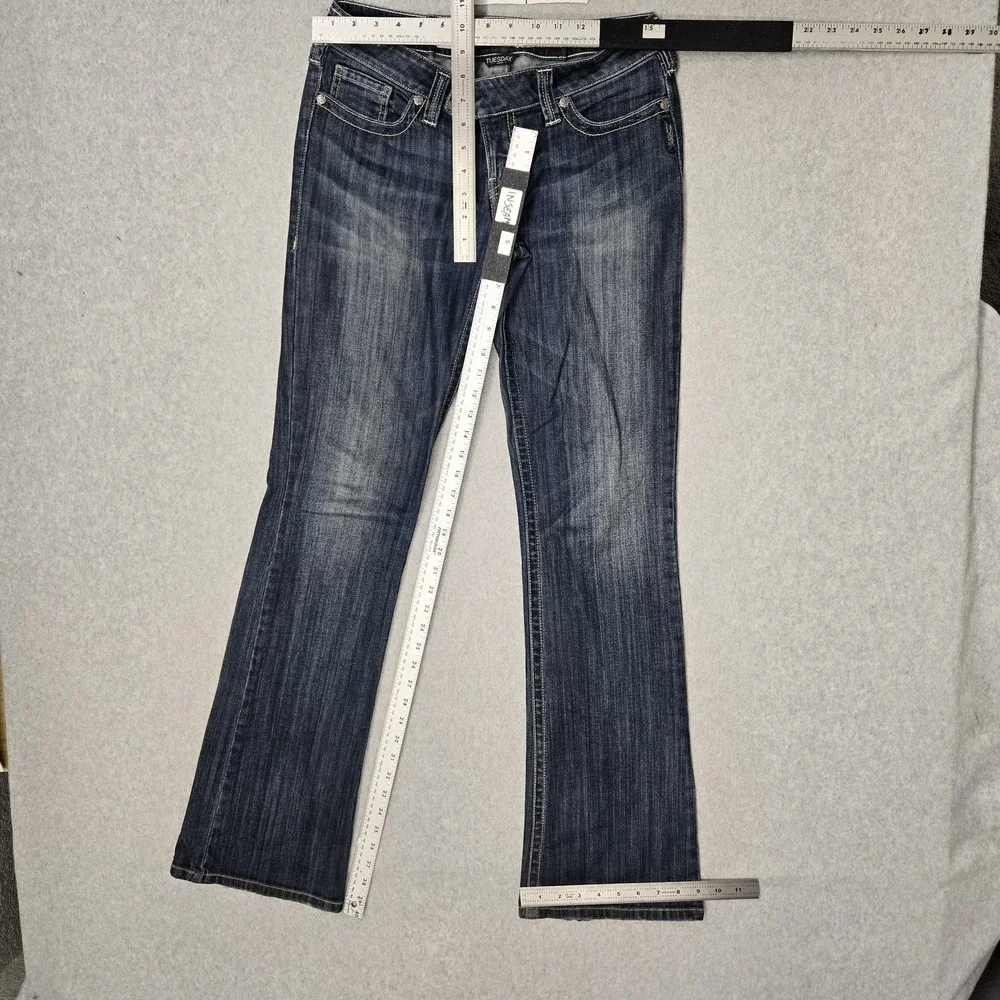 Silver Jeans Co. Women Jeans W29/L35 Blue Denim TUESDAY 35